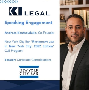 CLE "Restaurant Law in New York City: 2022 Edition"