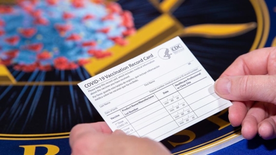 vaccine card