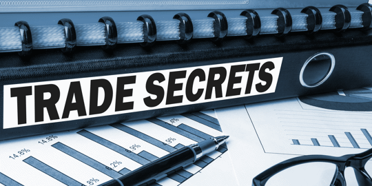 binder with trade secrets
