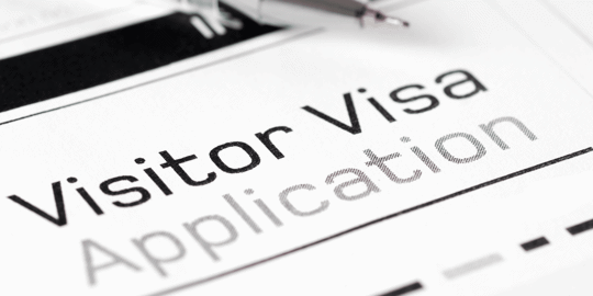 visitor visa application