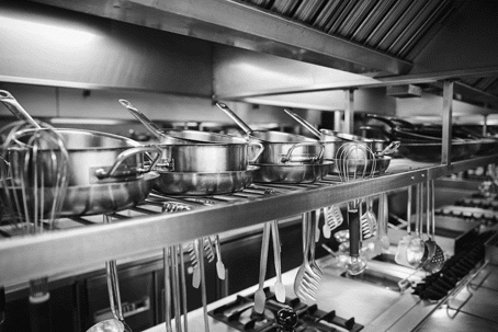 stainless steel pans