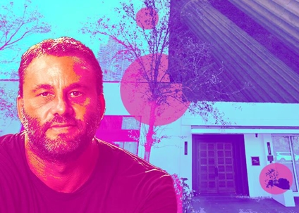 man with multi colors