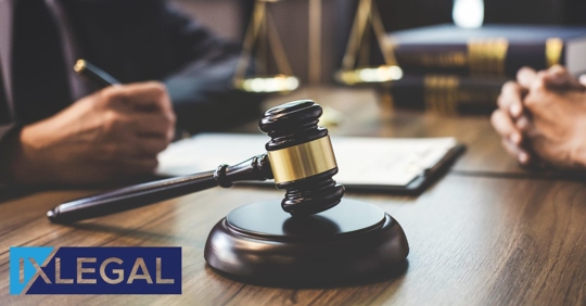 Person signing a contract