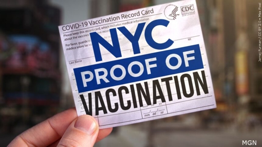 vaccination card