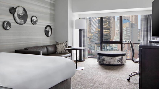 Marriott Marquis hotel room